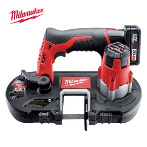 [밀워키] 충전밴드쏘 BS-402C 12V/4.0Ah