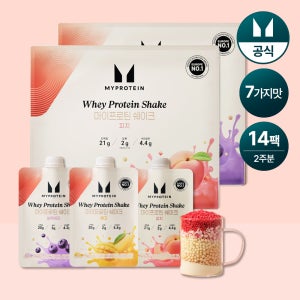 마이프로틴 단백질 쉐이크 파우치 45g 7팩 x 2세트 (14개입), 식사대용 코코초코 외 4종