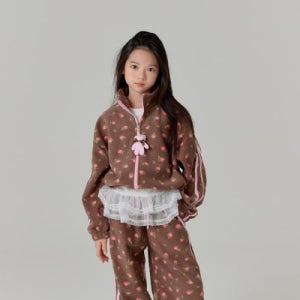 LL 포근플리스집업(자켓), 북유럽유아복 여아의류 아동복 어린이집 등원룩