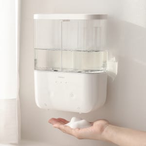 무아스 젤 & 폼 2 in 1 자동 디스펜서 대용량 벽걸이형 젤타입 손세정기