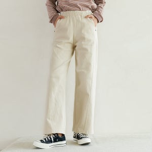 데드라 (~99size)로툰기모절개와이드팬츠 PTE6014 4050 엄마옷 데일리룩