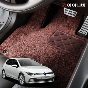 아이나비 폭스바겐 골프 8세대 순정매트 방수 패브릭 카매트