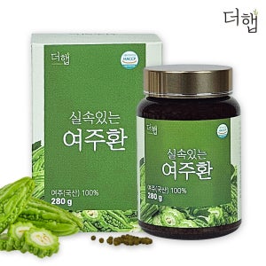 더햅 여주환 국산 건강환 저온건조 어린 미숙 여주정 여주알약 280g, 4개