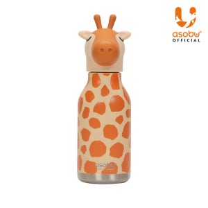 아소부 스테인레스 보온보냉 캐릭터 텀블러 베스티 460ml, 기린