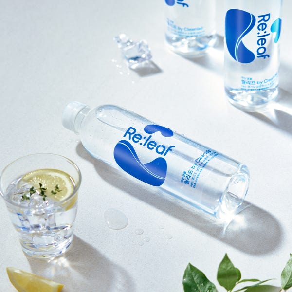 크린랩 Re leaf 릴리프 미세플라스틱 없는 생수 500ml X20병 안전한 생수