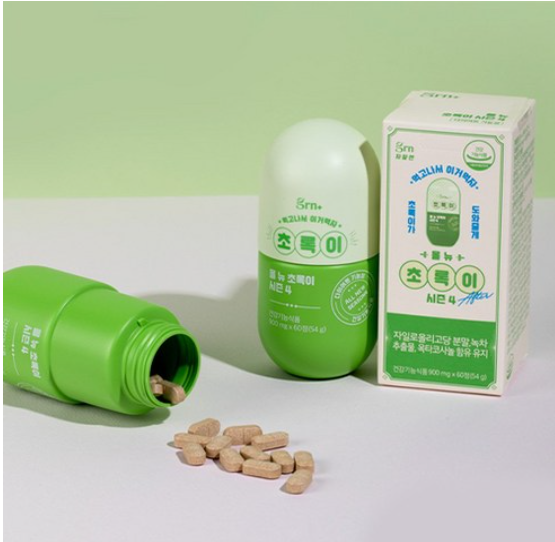 <b>GRN</b> 분홍이 초록이 슬림밸런스 쾌변 지구력 휴대용 다이어트 보조제 90정 1박스