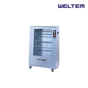 웰템 전기히터 WHE-20 (5평) 나노탄소섬유소재 사무실 공장 겨울 온풍기 히터