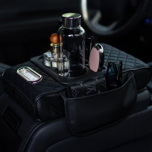 볼체 차량용 컵홀더 자동차 콘솔박스 커버 차량 센터 콘솔 팔걸이 수납함