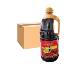 청우 더진한 캡사이신 매운맛소스 2kg 한박스(8개입) 대용량/업소용
