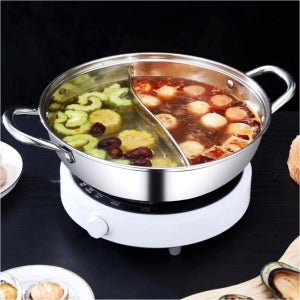 반반냄비 나눔냄비 샤브샤브 전골 식검완료 인덕션호환 멀티