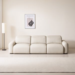 허밍트리 HM06 기능성가죽 모션 슬라이드 무빙 독일오킨모터 리클라이너 4인소파