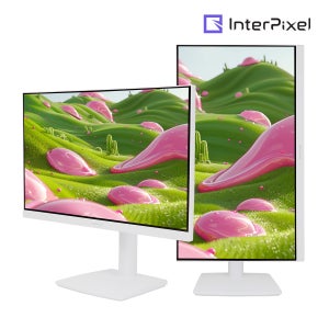 인터픽셀 27인치 화이트 IPS 고해상도 피봇 모니터 IP2728