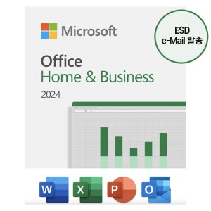 마이크로소프트 오피스 2024 홈&비지니스 ESD 영구사용 [한글/다운로드]