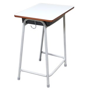 학원책상 화이트상판600-400 학생 사무용 보조책상 컴퓨터 노트북 학교 교실 공부방