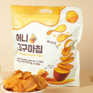 황금 허니 고구마칩 320g 달콤바삭 간식 건강 대국민 바삭하고 바삭한 고구마맛집