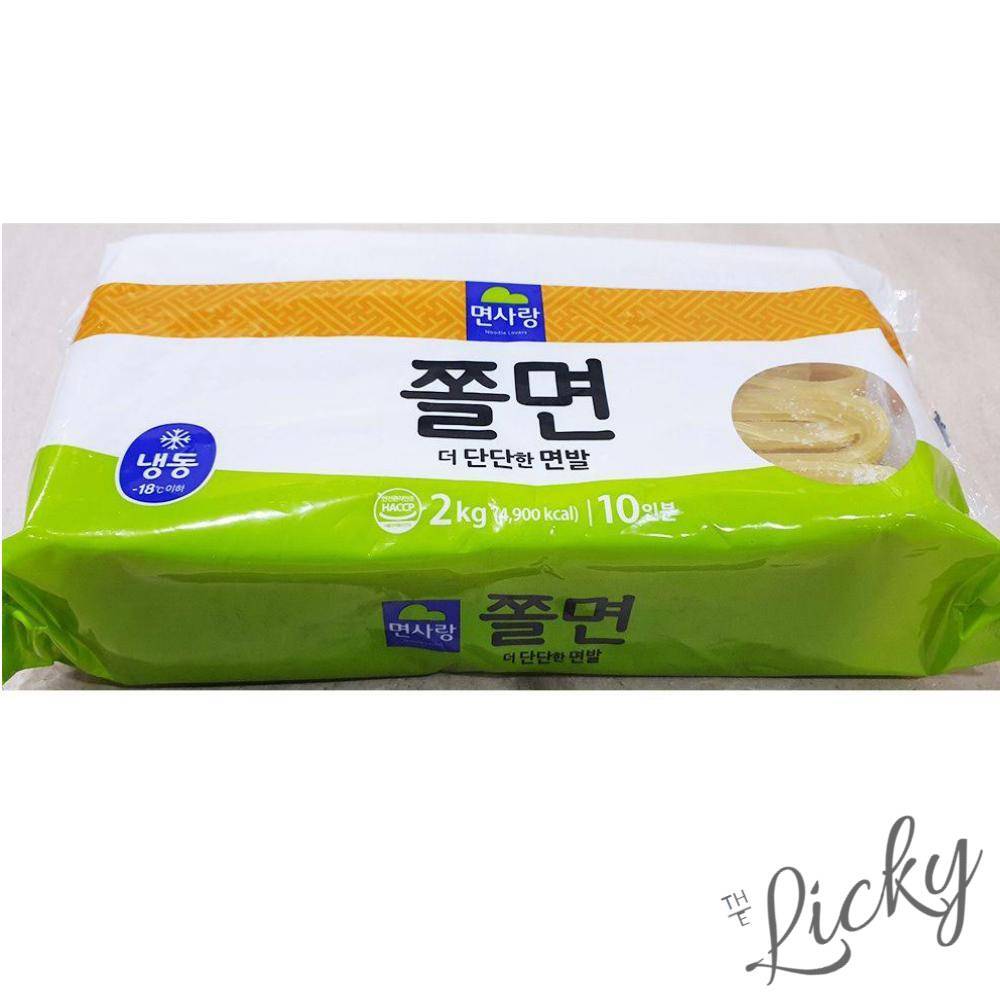 LU 쫄면사리200gx60 냉동면 분식쫄면