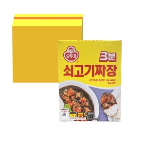 오뚜기 3분쇠고기짜장 200g 24개