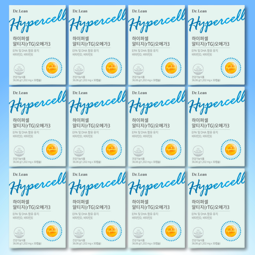 닥터린 송중기 하이퍼셀 오메가3 식물성 <b>오메가쓰리 효능</b> 12박스 12개월