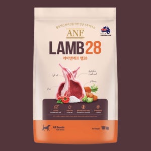 (리뉴얼기념사은품증) ANF 양고기사료 프리미엄 램28, 10kg, 1개