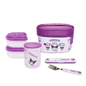 외출템 도시락통 쿠로미 보온통 어린이도시락 캐릭터용기
