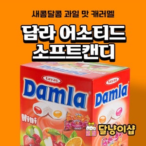 담라 어소티드 소프트캔디 미니 2kg 대용량 사탕