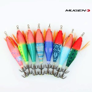 무겐 무한에기 고추장에디션 UV 야광틴셀 쭈갑에기 쭈꾸미 갑오징어