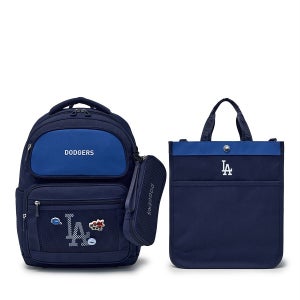[MLB 키즈] 태그 라이트 책가방 세트 LA (Navy) 7ABKB016N