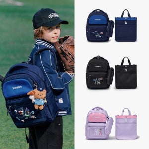 [MLB 키즈] (공식) 태그 라이트 책가방 세트 (3color)