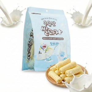 우유 밀크 쌀과자 210g+210g 간식 클래식 과자 건강 미니 봉지 크리스피