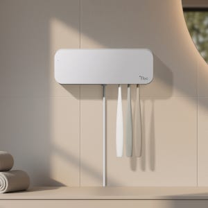 더본케어 칫솔살균기 가정용 휴대용 무선 벽걸이 면도기살균기 유선 히팅 건조기 소독기