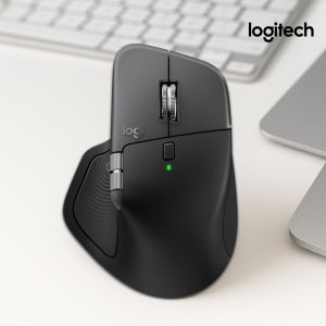 로지텍코리아 MX MASTER 4 FOR MAC 햅틱 마우스 스페이스블랙