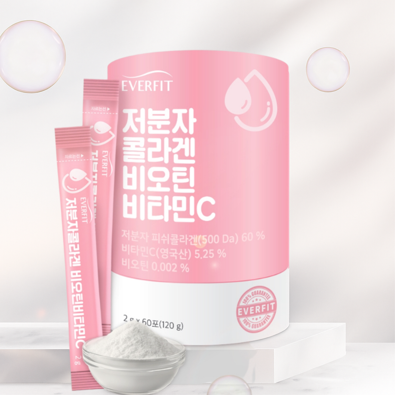 콜라젠 저분자<b>콜라겐</b> 피부건강 60포, 1개