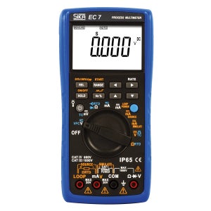 EC7 독일 SIKA 휴대용 프로세스 멀티미터 (전압, 전류, 온도, 저항)
