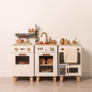 키앤비 스노피아 우든 주방놀이 아일랜드3종 세트