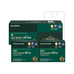 코오롱제약 쎈 실크알부민 VIP 750 25ml 1세트 30개입, 1개