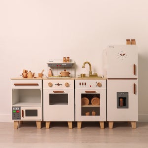 키앤비 스노피아 우든 주방놀이 에센셜 4종 세트