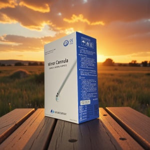 나눔 나노 미러 캐뉼라 27G x 30mm 약물 주입 일회용 멸균 범용 카테타 50EA