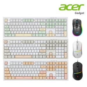 에이서 OKW244 멤브레인 키보드 에이서 게이밍 유선 마우스 유선 패키지