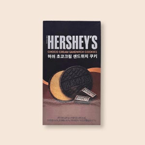허쉬 초코크림 샌드위치 쿠키 300g 초콜릿 과자 답례품 선물용 대용량 간식