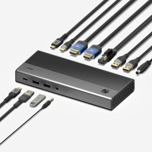 썬더볼트4 독 USB4 40Gbps 도킹스테이션 8K U4D110