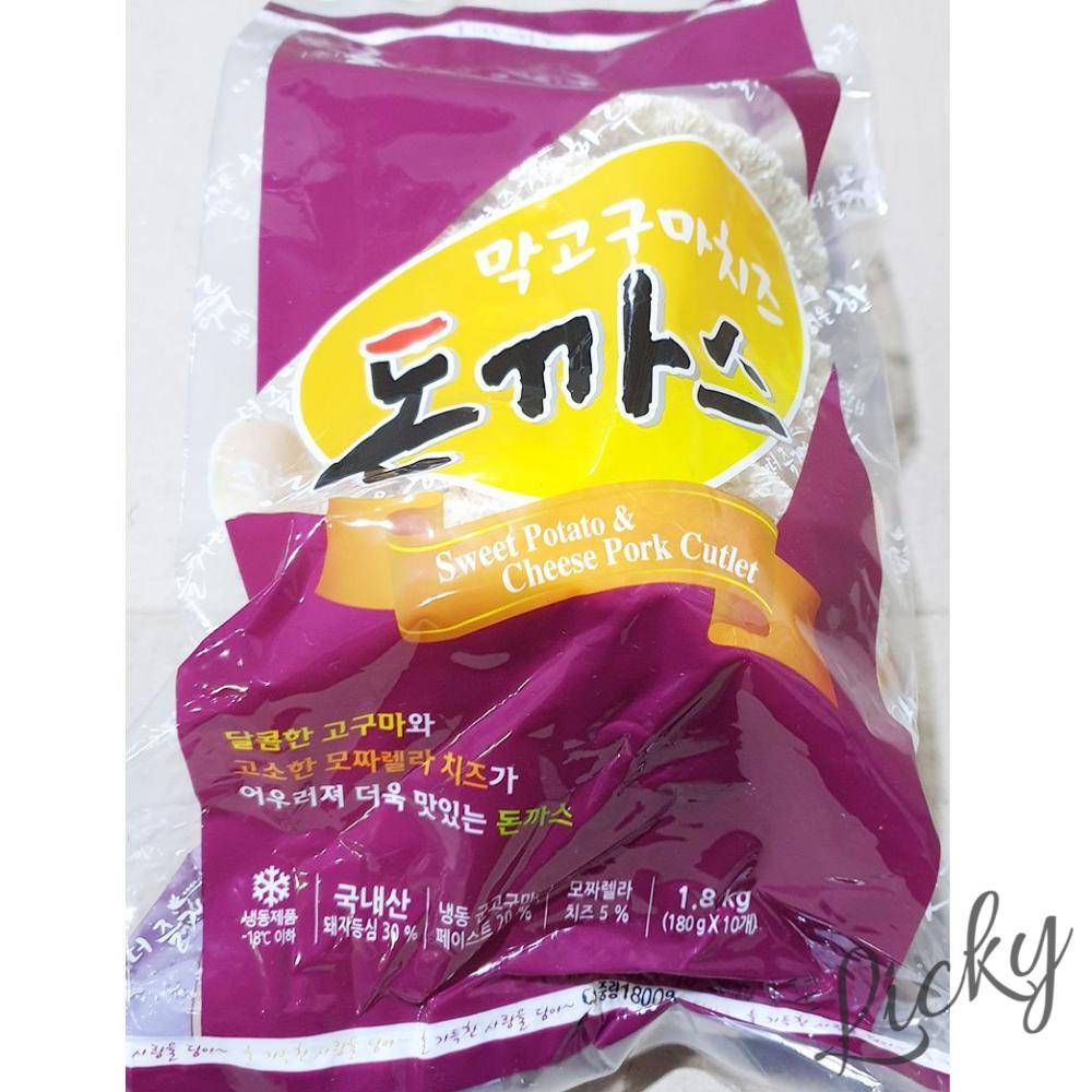 LU 늘찬 막고구마돈까스 1.8K 냉동돈가스 냉동식품