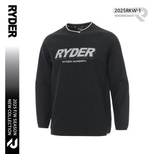 라이더 RYDER 2025RKW-1 기모 바람막이 맨투맨 배드민턴 피클볼 스포츠웨어