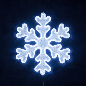 선세이브 3D 입체 눈결정체 LED 조명 눈꽃 트리장식 크리스마스전구
