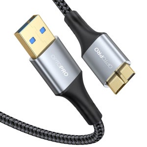 옵토프로 USB A to 마이크로B 외장하드 케이블 0.25m