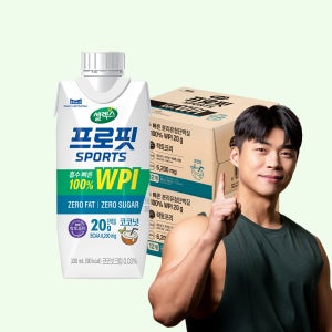 셀렉스 프로핏 Sports WPI 드링크 코코넛, 330ml, 24개
