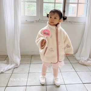 PC (겨울)로미뽀글이점퍼, 북유럽유아복 여아의류 아동복