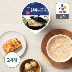 오쌀미X햇반 현미누룽지 30g, 24입(1box)