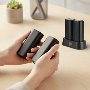 휴대용 USB 전자 충전식 양손 듀얼 미니손난로 핫팩 NAVEE NV46-THW10