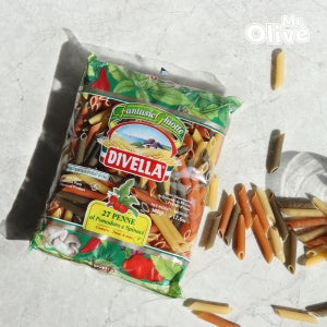 디벨라 숏 파스타 면 14종류 삼색 펜네, 500g, 1개
