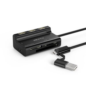 NEXTU USB 2.0 카드리더 3포트 무전원 허브 503OTG